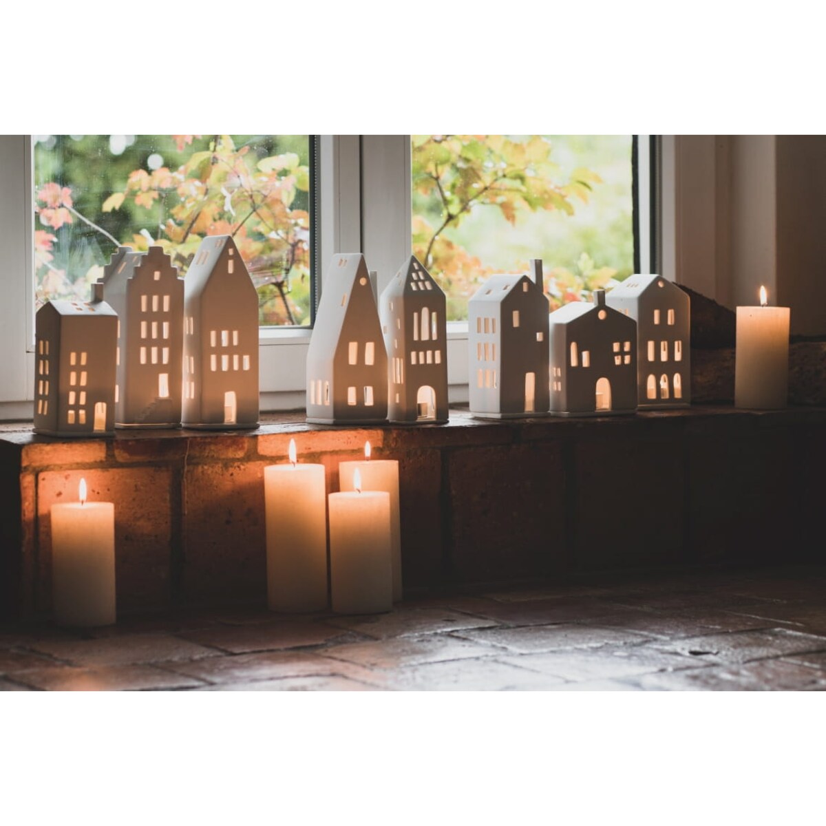 Lampion Domek Gościnny, 6 x 6 x 13 cm, Raeder