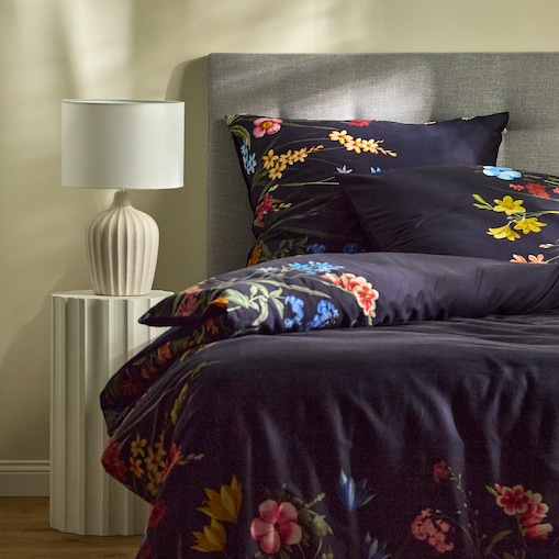 Pościel z bawełny satynowej Grelo 200x220 cm z wzorem kwiatowym