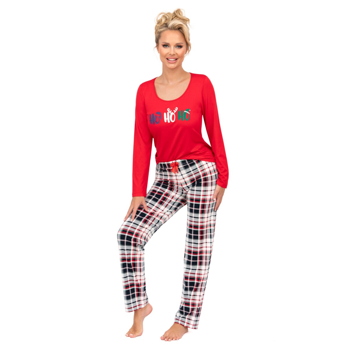 Piżama Ho Ho Long Red Red, 40
