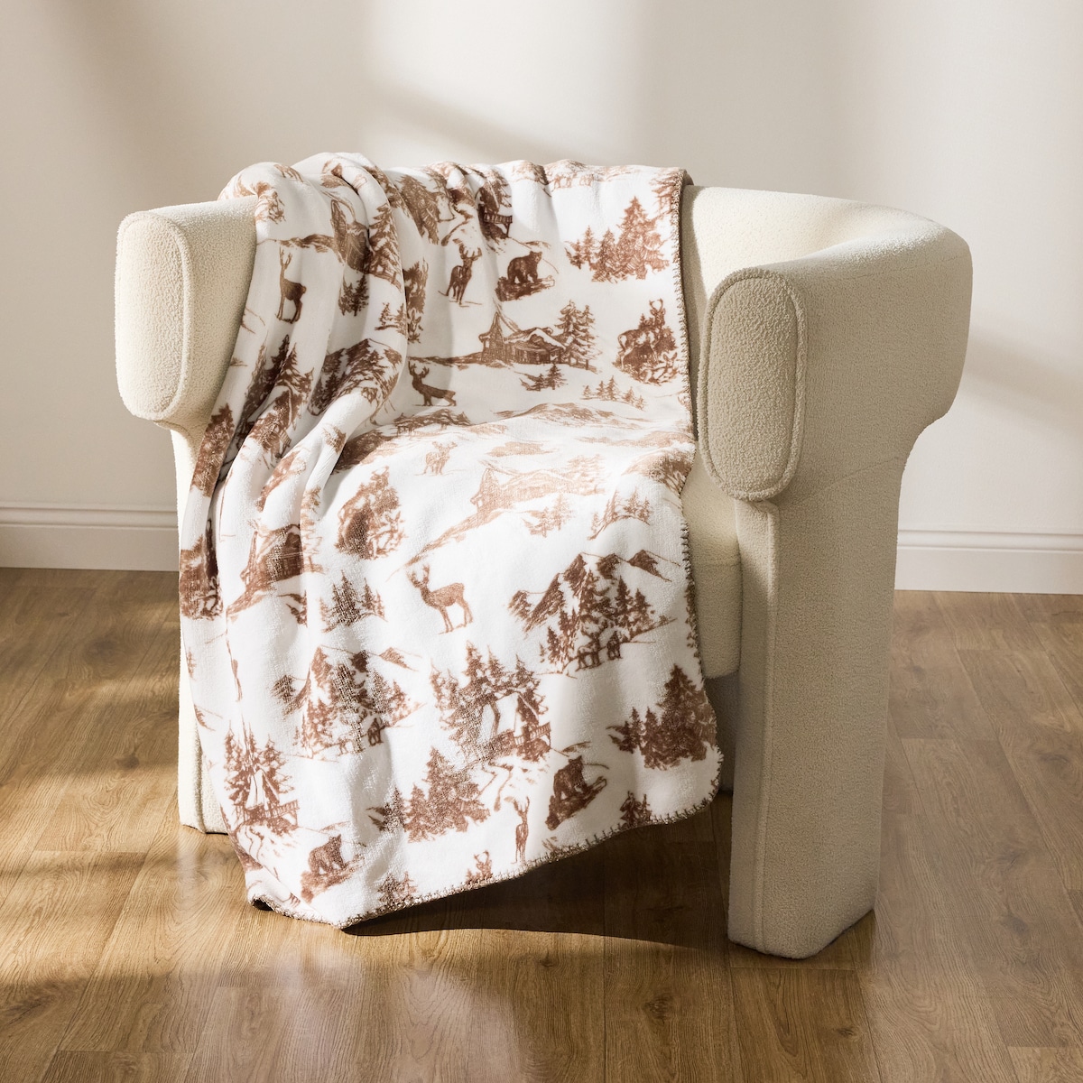 Drukowany koc Foresto 150x200 cm