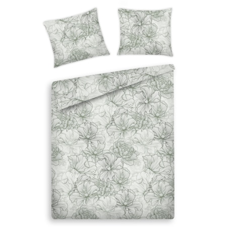 Pościel z bawełny satynowej Dalisana 160x200 cm