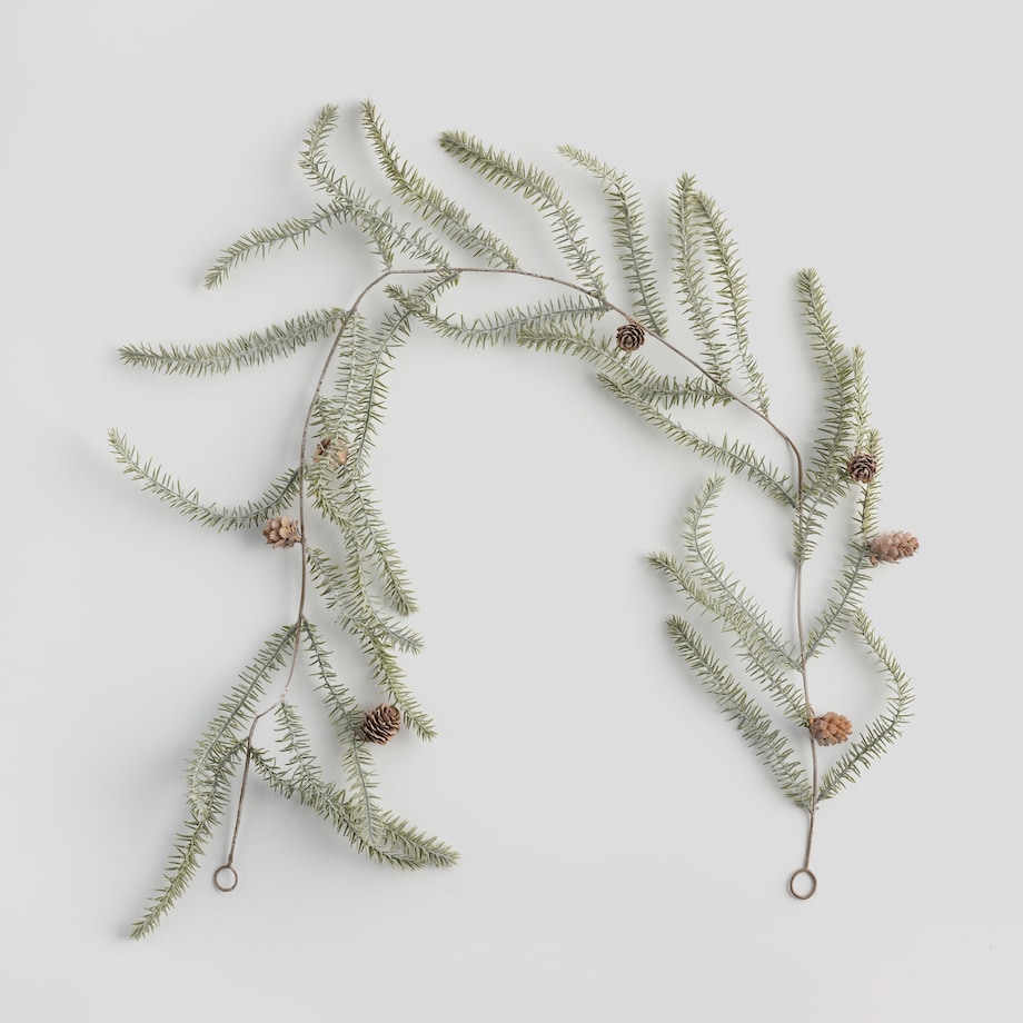 Girlanda Mavrakis z motywem roślinnym