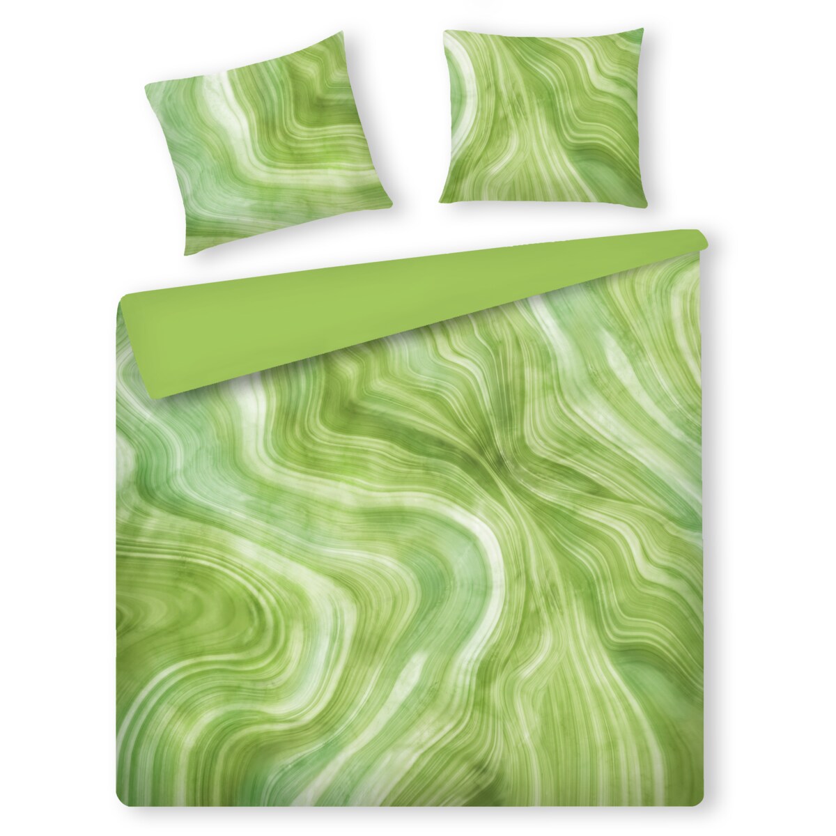 Pościel z bawełny satynowej Seatina 200x220 cm z motywem abstrakcyjnym