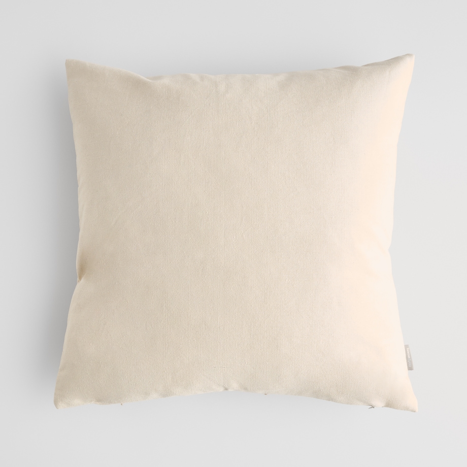 Poszewka Haftowana Leafso 45x45 cm z motywem liściastym