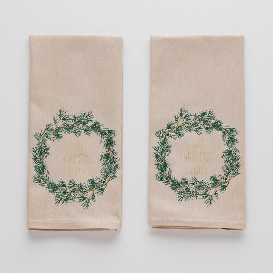Komplet Ścierek Wreaths 45x65 cm