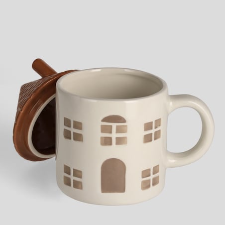 Kubek Z Dodatkiem House z motywem domku