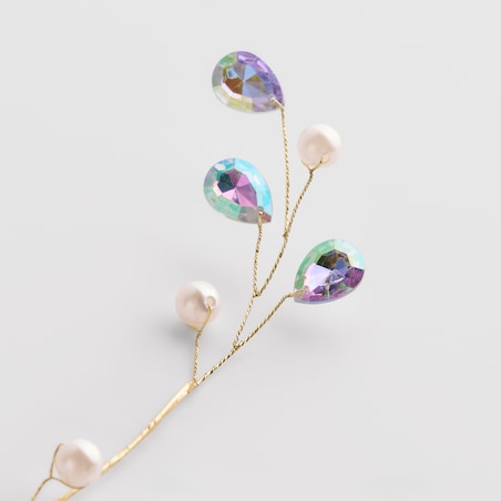 Bukiet Parlore z motywem roślinnym