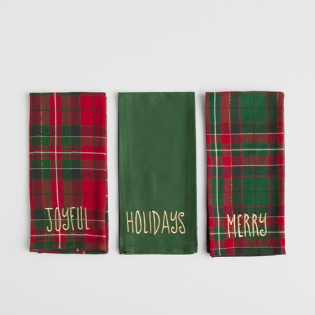 Komplet Ścierek Coscaro 45x65 cm w kratę