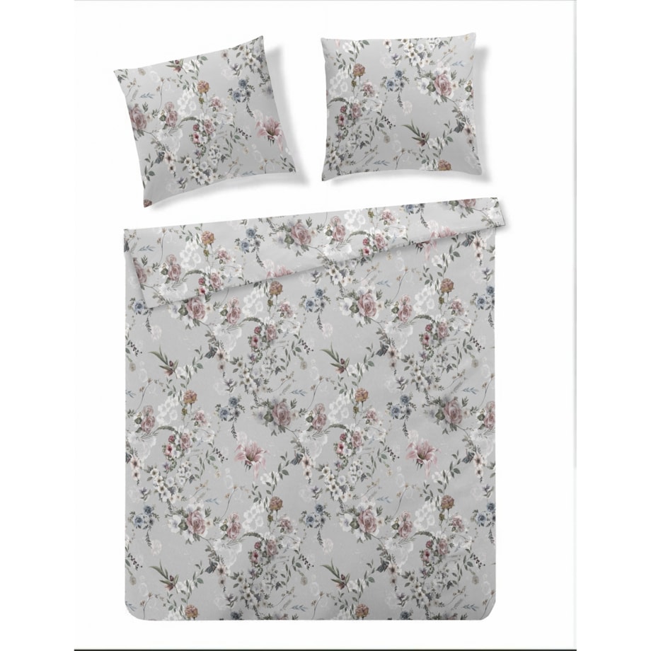 Komplet pościeli z mikrofibry Aike 200x220 cm z 2 poszewkami 70x80