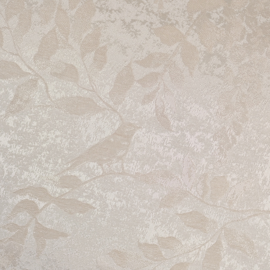 Pościel Żakardowa Swanette 200x220 cm z motywem roślinnym