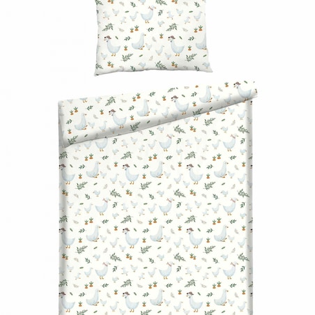 Pościel Bawełniana Littleduck 100x135 cm