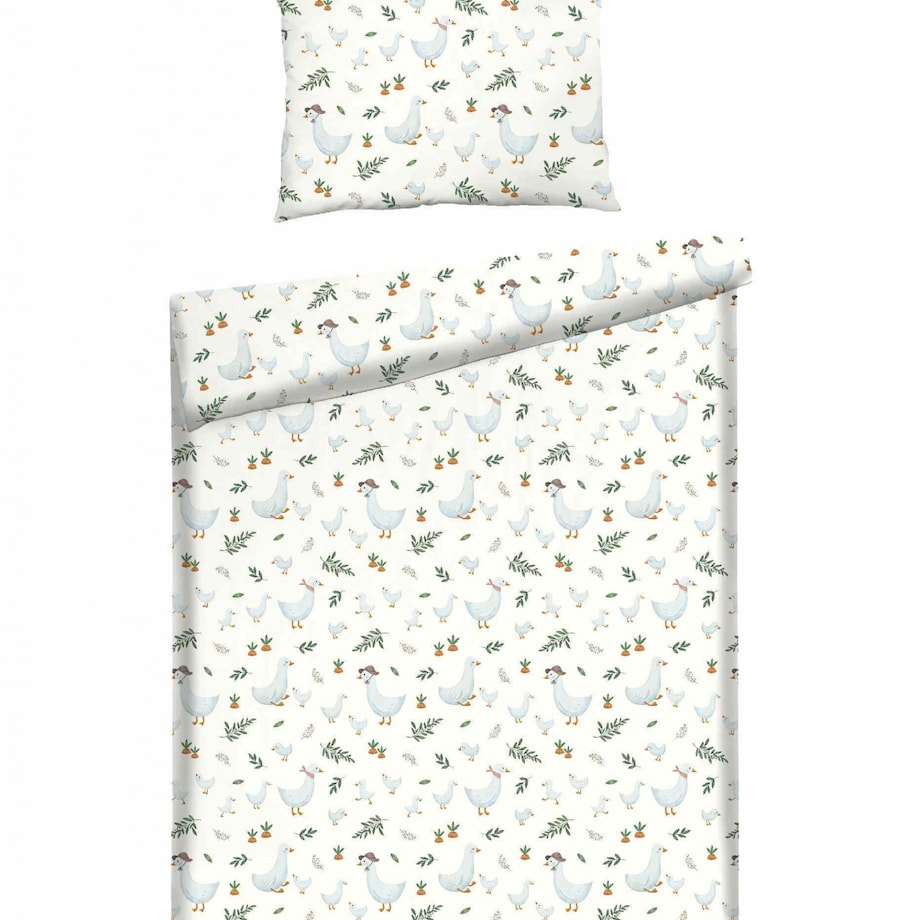 Pościel Bawełniana Littleduck 100x135 cm