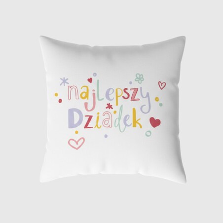 Poszewka Welwetowa Grandparents Day 40x40 cm