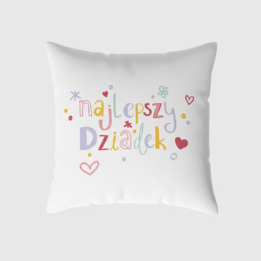Poszewka Welwetowa Grandparents Day 40x40 cm