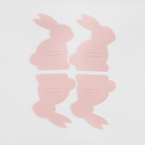 Etui Na Sztućce Rabbinio z motywem królika