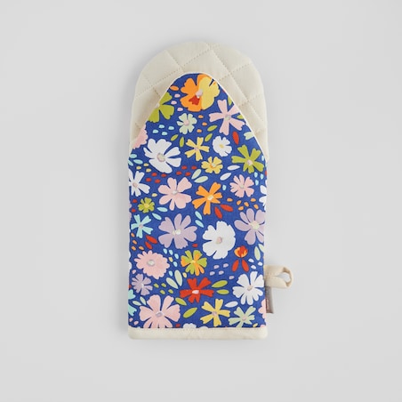 Łapka I Rękawica Bloomi 14x30 cm z motywem kwiatowym