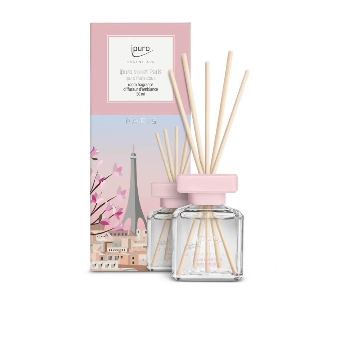 Dyfuzor zapachowy ipuro ESSENTIALS, Sweet Paris, 50 ml
