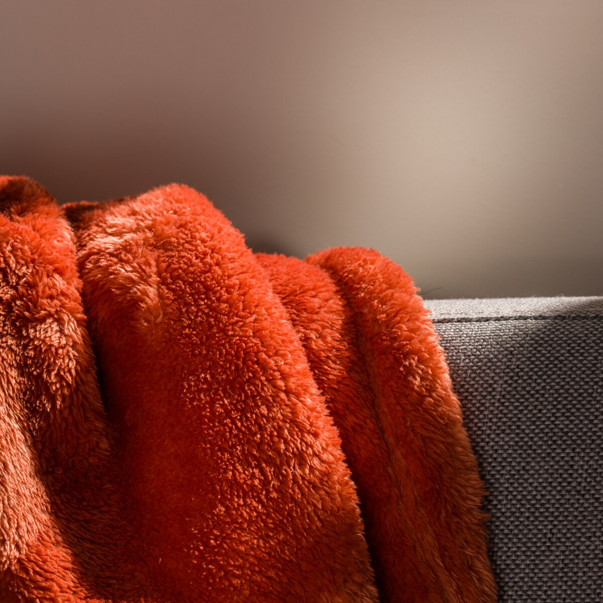 Jednokolorowy koc Grenland VII 200x220 cm