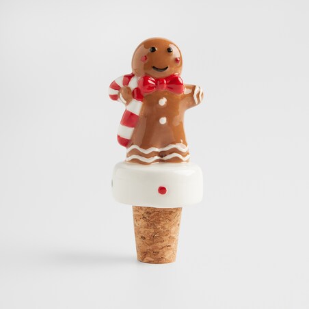 Zatyczka Gingerbreadio z motywem piernika