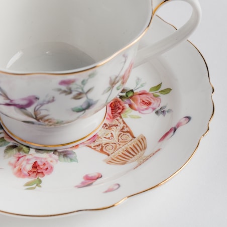 Filiżanka Ze Spodkiem Botany