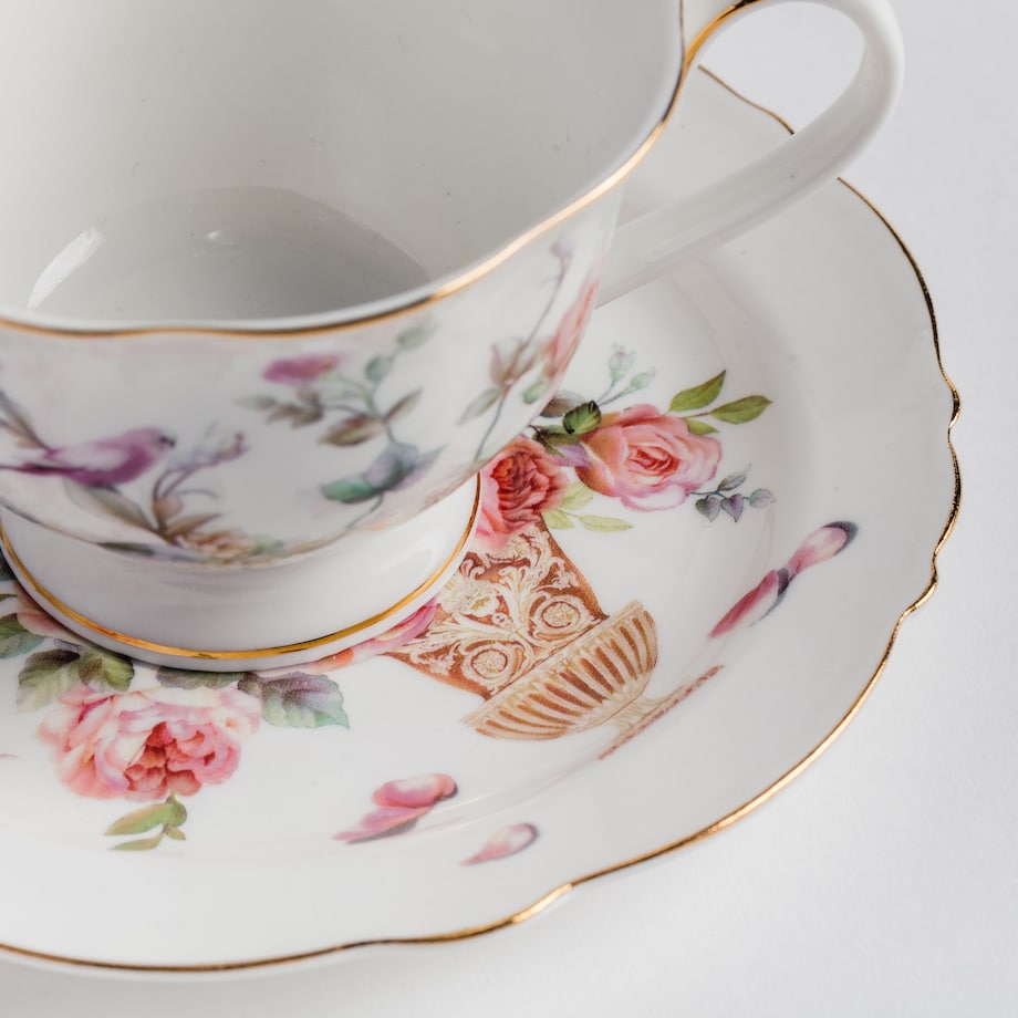 Filiżanka Ze Spodkiem Botany