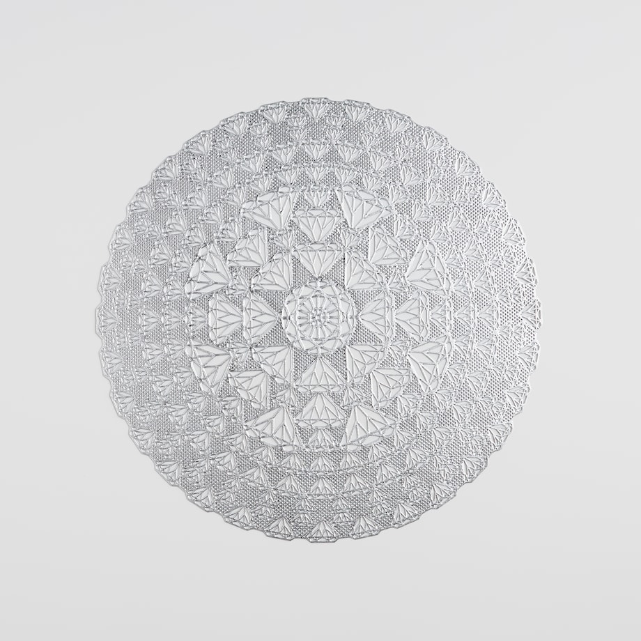 Podkładka dekoracyjna z diamentowym motywem