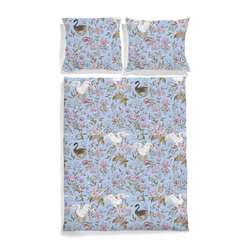 Pościel Łabędzie 200/200 + 2 x 70/80 cm