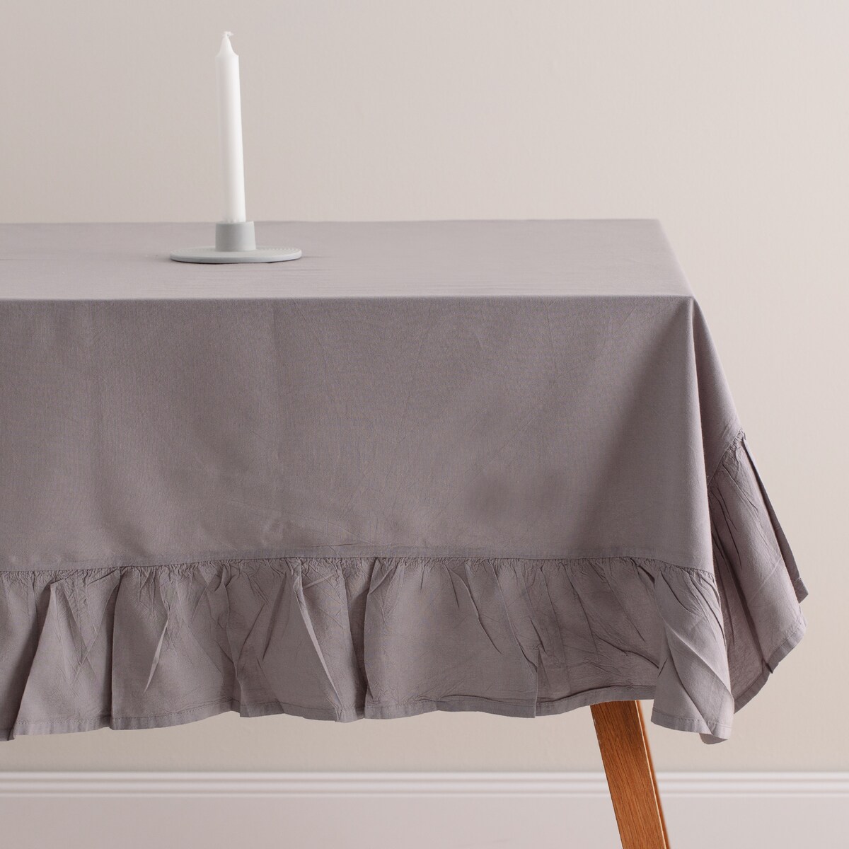 Obrus Jednobarwny Falbines 130x180 cm