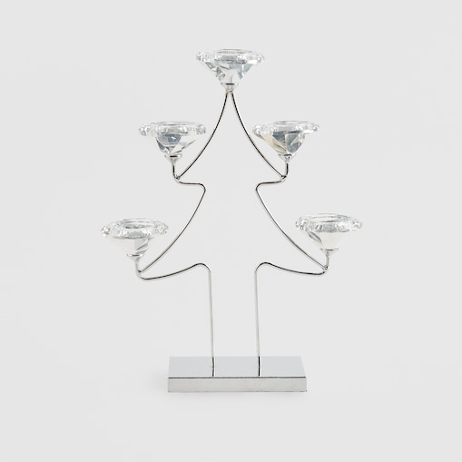 Świecznik Diamonds tree glow