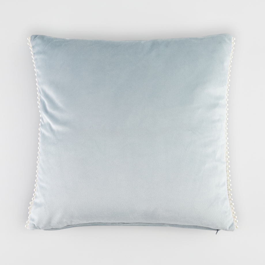 Poszewka Welwetowa Patronis 45x45 cm z motywem perły