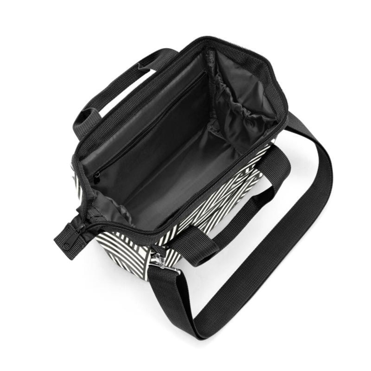 Torebka allrounder cross zebra, 4l, poliester