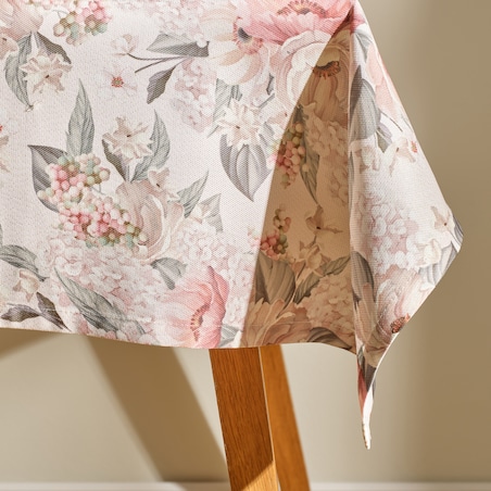 Obrus Drukowany Amorette 130x180 cm z motywem kwiatowym