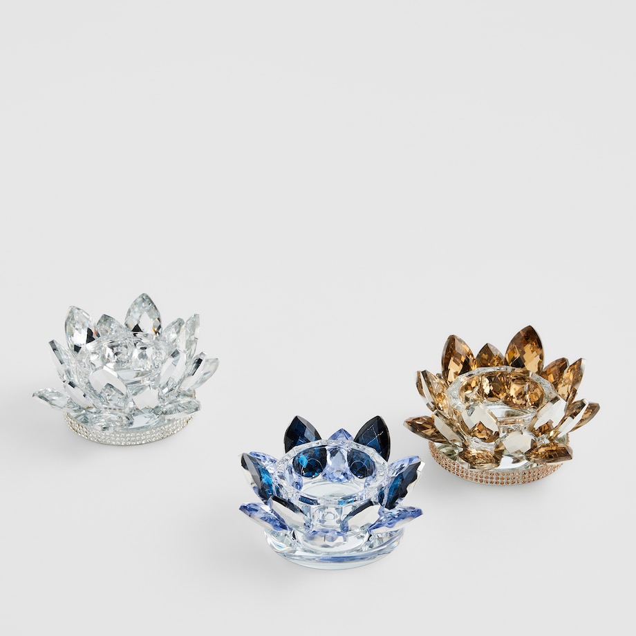 Świecznik Cristal shine diamond small