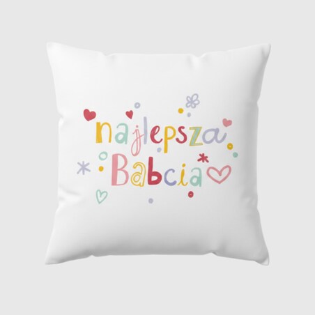 Poszewka Welwetowa Grandparents Day 40x40 cm