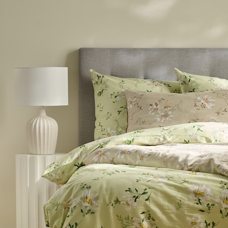 Pościel z bawełny satynowej Jasmina 160x200 cm z motywem kwiatowym