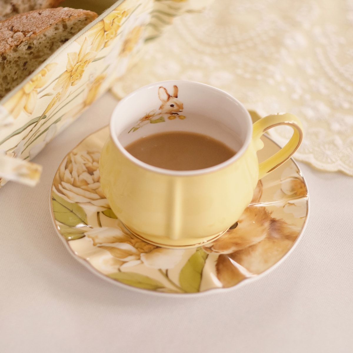 Filiżanka Ze Spodkiem Fenillabunny