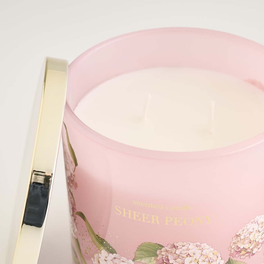 Świeca Zapachowa Tensia z motywem kwiatowym