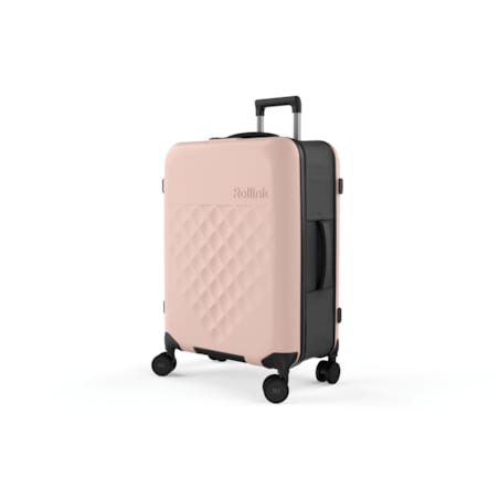 Składana walizka Rollink, 26", rose smoke