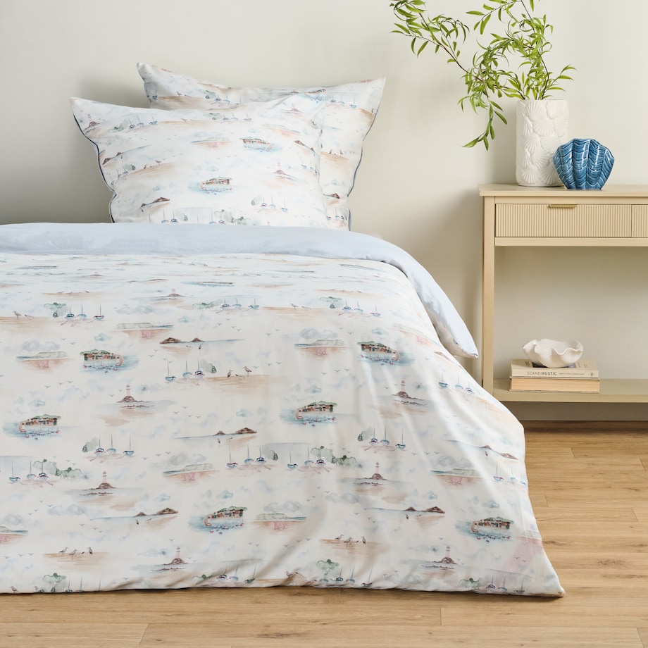 Pościel z bawełny satynowej Wladiso 200x220 cm