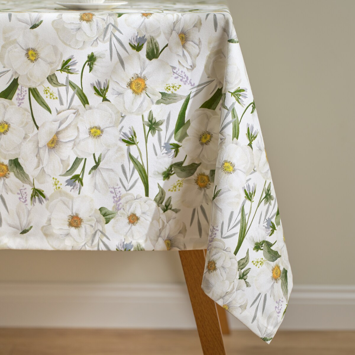 Obrus z nadrukiem Emeris 130x180 cm z motywem kwiatowym