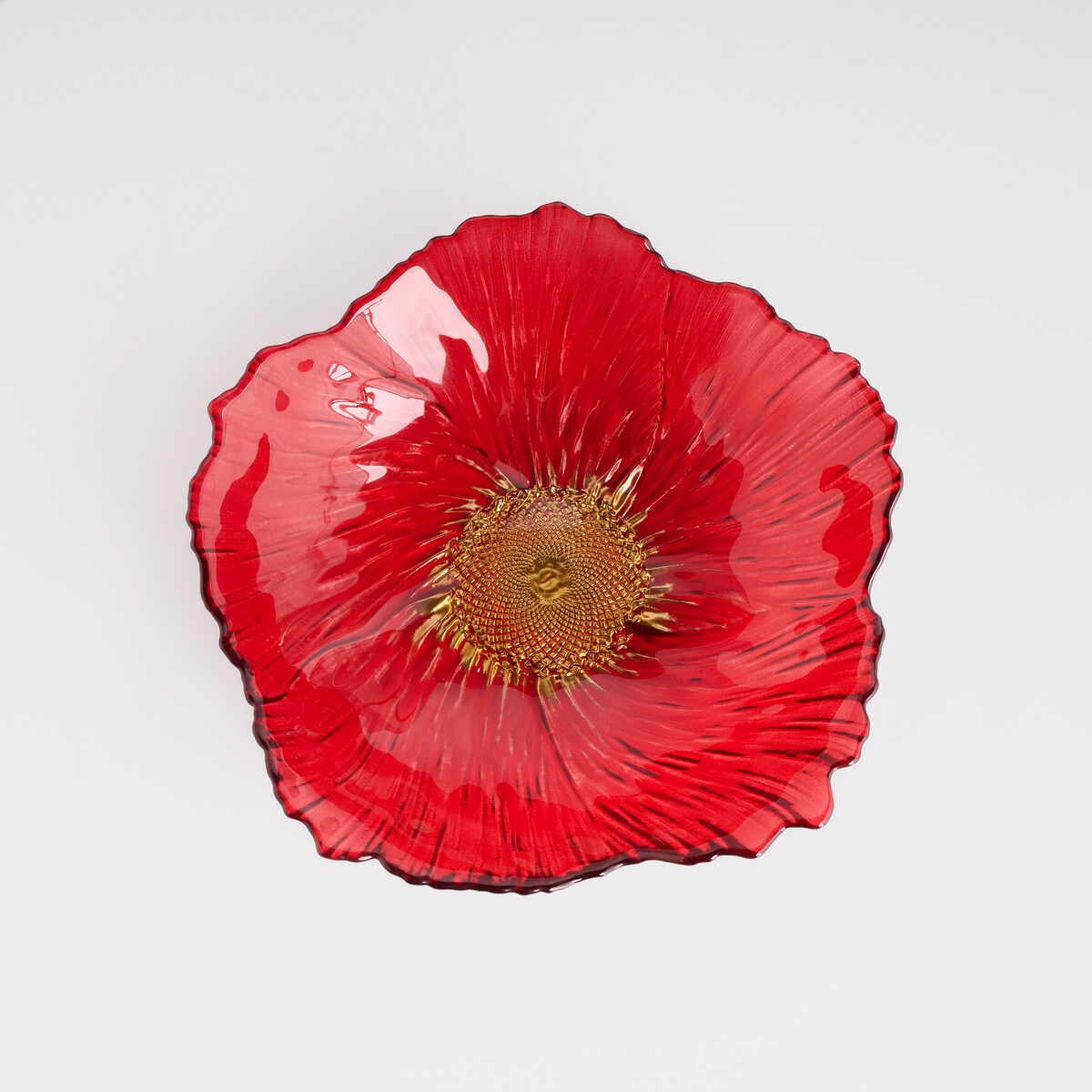 Miska Poppys z motywem kwiatowym