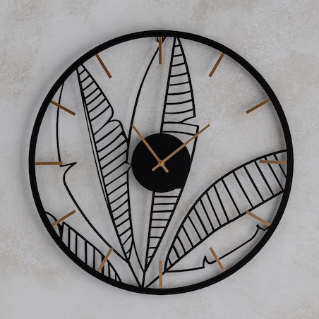 zegar ścienny leafer ø 60 cm
