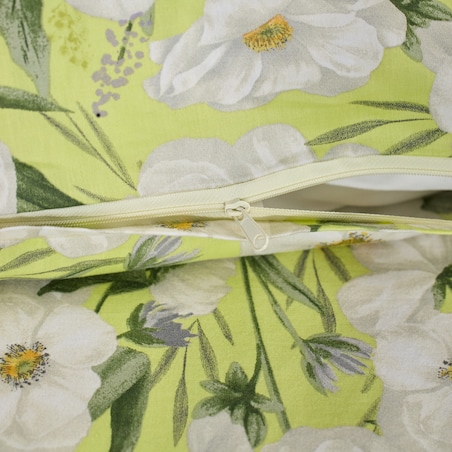 Pościel z bawełny satynowej Emeris 160x200 cm z motywem kwiatowym