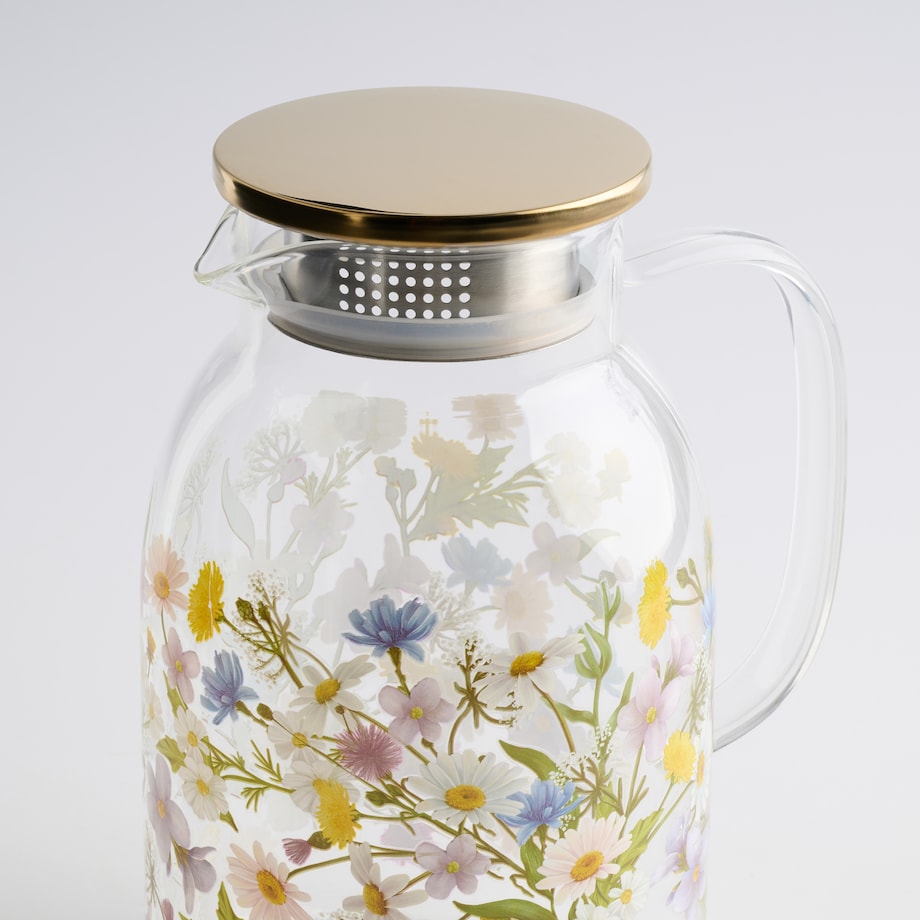 Dzbanek Melow z motywem kwiatowym