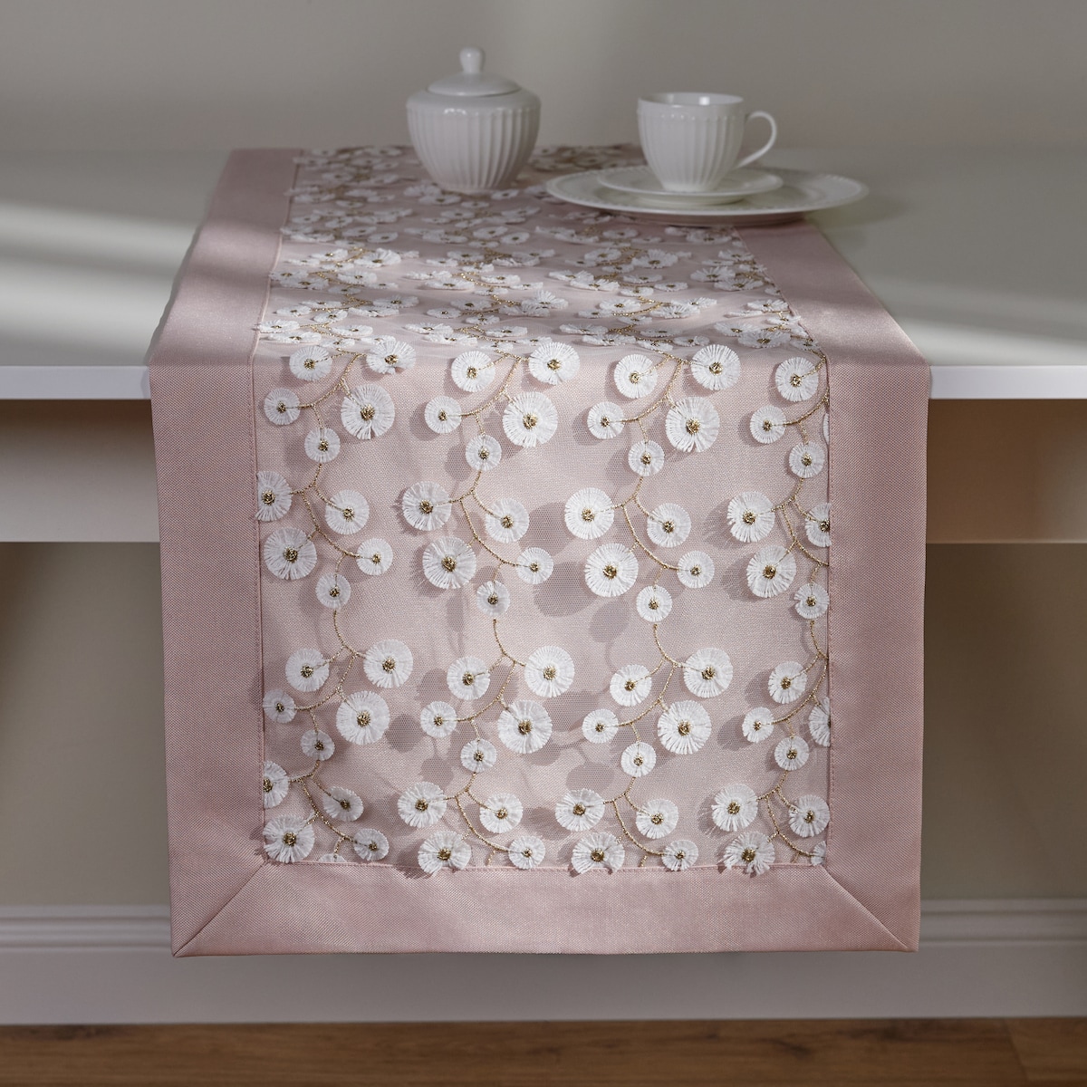 Bieżnik Haftowany Cricol 40x180 cm