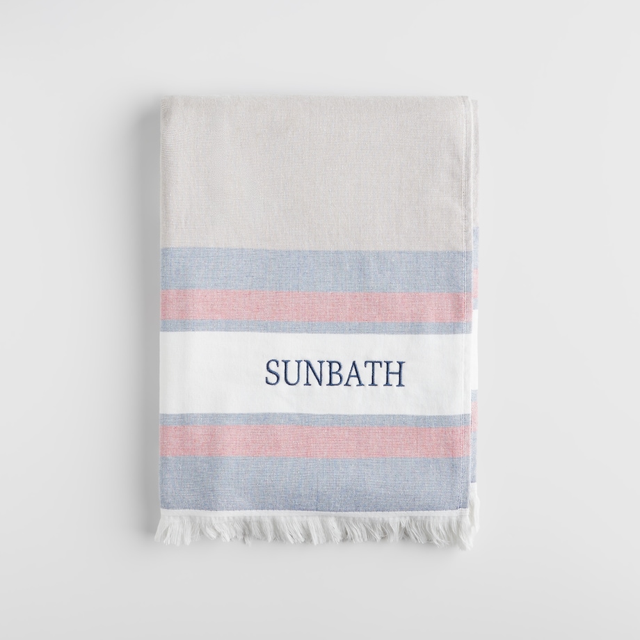 Ręcznik Plażowy Sunbath 140x190 cm w paski