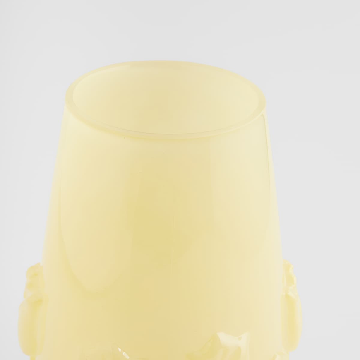 Wazon Glass tulip z motywem kwiatowym