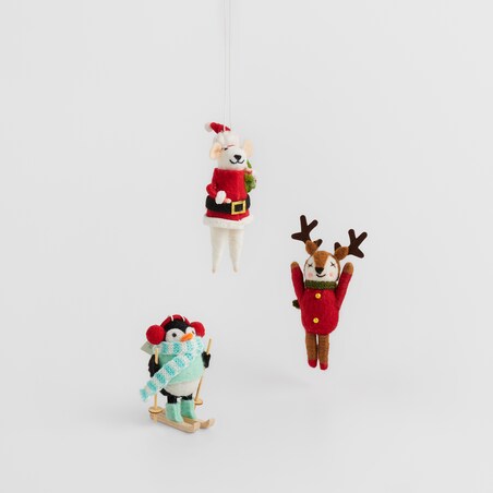 Dekoracja Wisząca Reniferi z motywem renifera
