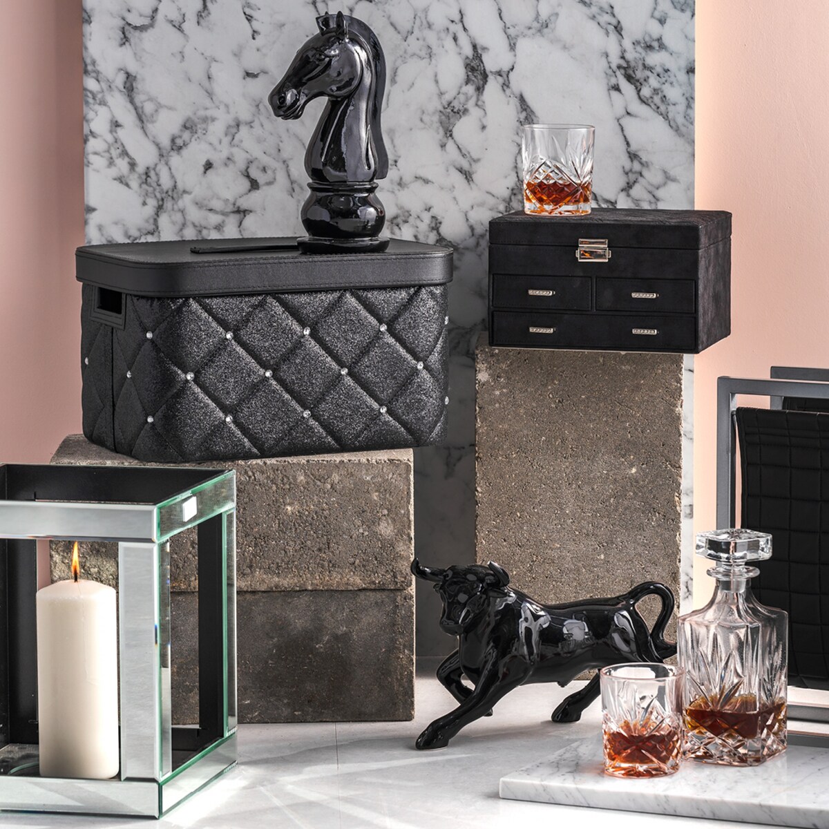 Pudło Z Przykrywką Diamento 11x14 cm