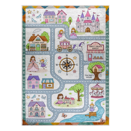 Dywan do prania BAMBINO 61430 Księżniczka